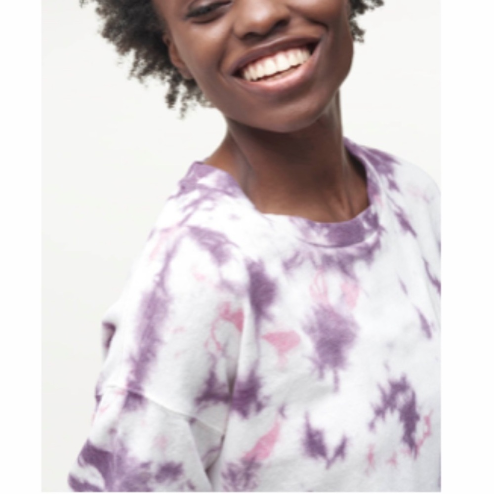 Splendid Tie Dye Brushed Jersey Pullover